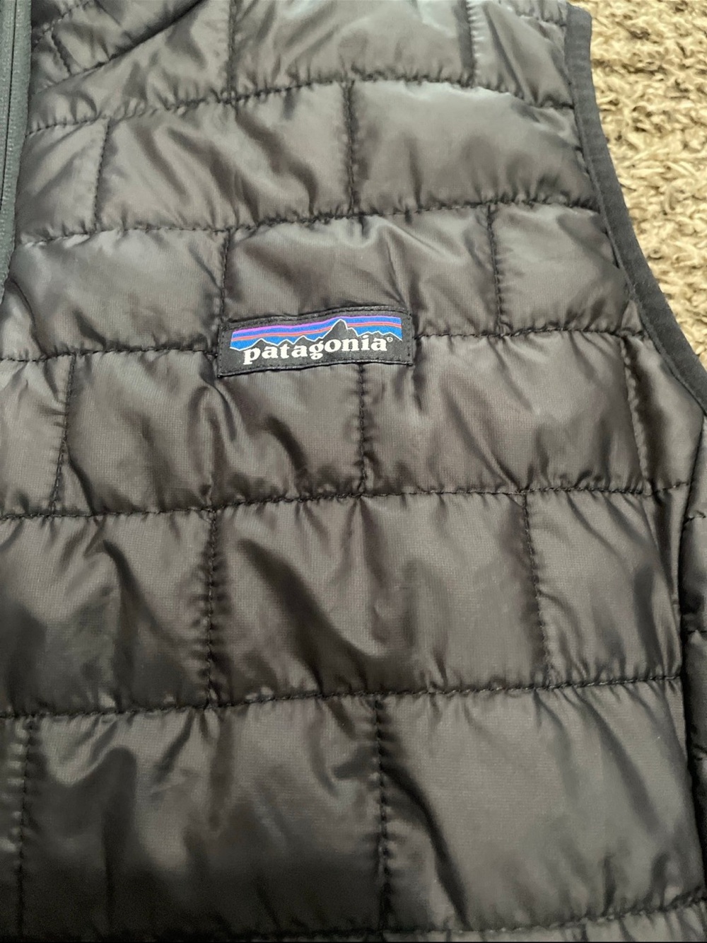 Patagonia nano puffer vest black women’s size XL - Picture 3 of 5
